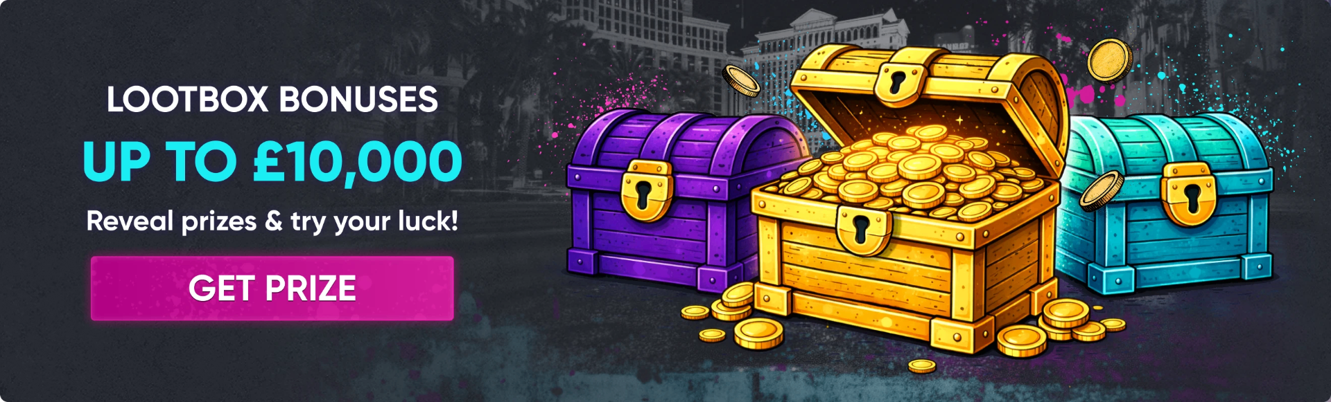 Britsino lootbox bonuses up to £10,000